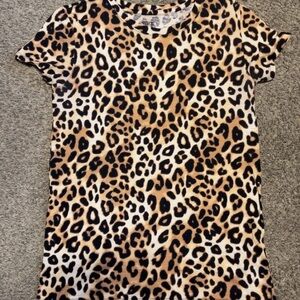 PINK Victoria's Secret Leopard Print Top